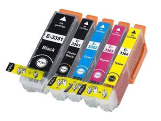 Zgodny Komplet Tuszy do Epson Expression Premium XP-530 635 630 830 TD-T3357 CMYK