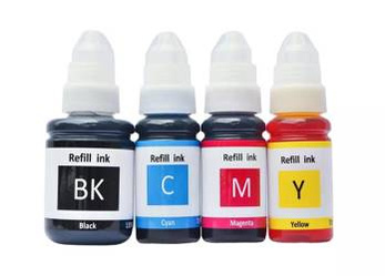 Zgodny Komplet Tuszy do Canon GI-490 Pixma G1400 G1410 G2400 G3400 G4400 TD-TGI490 CMYK