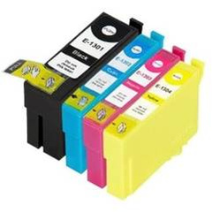 Zgodny Komplet Tuszy do Epson Stylus SX525WD WF-7015 SX620FW TD-T1305 CMYK