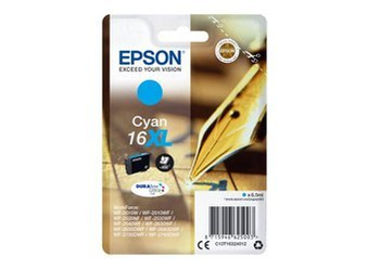 Tusz Oryginalny Epson T1632 WorkForce WF-2530WF WF-2520NF WF-2510WF Niebieski