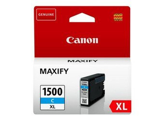 Tusz Oryginalny Canon PGI-1500XL MAXIFY MB2050 MB2150 MB2155 MB2350 PGI-1500XL C Niebieski