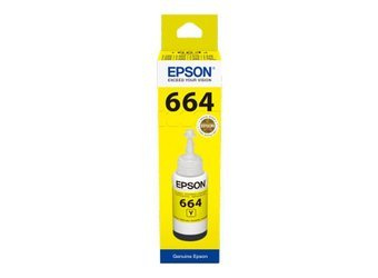 Tusz Oryginalny Epson T6644 EcoTank L100 L110 L120 L310 L605 L3050 Żółty