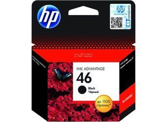 Tusz Oryginalny HP 46 DeskJet 2029 2520 2529 4729 CZ637AE Czarny