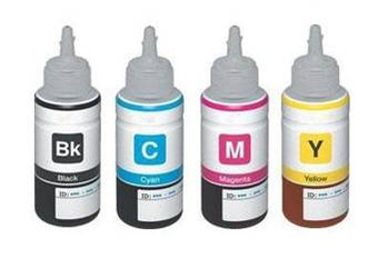 Zgodny Komplet Tuszy do Epson L100 L200 L300 T6641 C13T66414APK CMYK