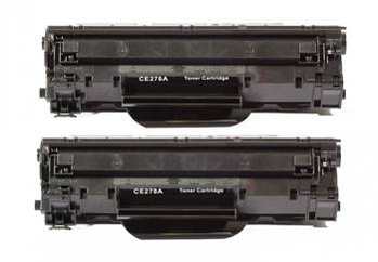 Zgodny Dwupak Tonerów do HP LaserJet PRO P1566 P1606dn P1606 M1536 CE278AD TD-T278AD