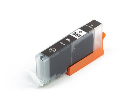 Zgodny Tusz do Canon CLI-551XL PIXMA iP7250 iP8750 MG5450 MG7150 MX725 PR-CLI551XL BK Foto Czarny