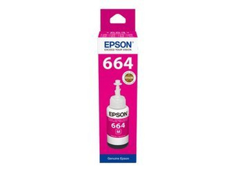 Tusz Oryginalny Epson T6643 EcoTank L100 L110 L120 L310 L605 L3050 Magenta