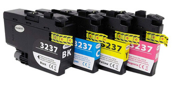 Zgodny Komplet Tuszy do Brother HL-J6000DW J6100DW J6945DW LC3237 XL TD-LC3237 CMYK