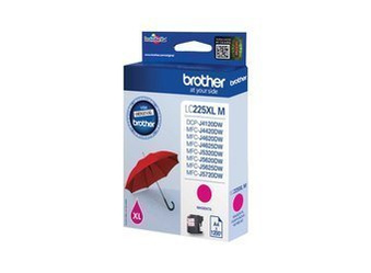 Tusz Oryginalny Brother LC225 DCP-J4120DW MFC-J4420DW MFC-J4625DW MFC-J5320DW LC225XLM Magenta