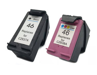 Zgodny Komplet Tuszy do HP 46 DeskJet 2029 2520 2529 4729 TD-F6T40AE CMYK