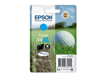 Tusz Oryginalny Epson T3472 WorkForce Pro WF-3720DWF WF-3725DWF Niebieski