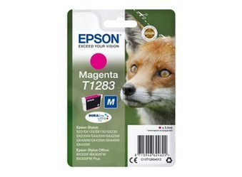 Tusz Oryginalny Epson Stylus S22 SX125 SX130 SX425W BX305FW T1283 Magenta