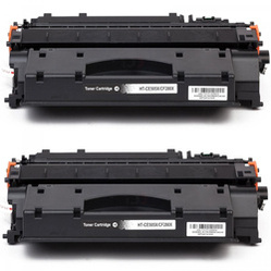Zgodny Dwupak Tonerów do HP LaserJet CE505X  P2055 P2055D P2055DN CE505XD TD-T05XD
