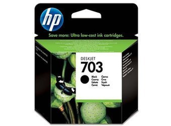 Tusz Oryginalny HP 703 DeskJet F735 D730 K209A K510A CD887AE Czarny