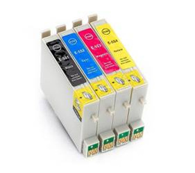 Zgodny Komplet Tuszy do Epson Stylus Photo R240 RX420 RX520 TD-T0551PK CMYK