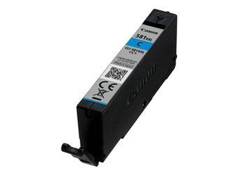 Tusz Oryginalny Canon CLI-581XXL PIXMA TS6150 TR7550 TR8550 TS6250 TS8250 CLI-581XXL C Niebieski