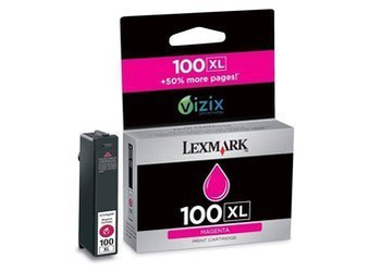 Tusz Oryginalny Lexmark 100XL Intuition S505 Pinnacle Pro901 Genesis S815 Impact S305 14N1070E Magenta