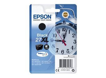 Tusz Oryginalny Epson T2711 WorkForce WF-3620DWF WF-3640DTWF WF-7110DTW WF-7610DWF Czarny