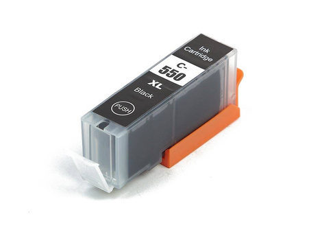 Zgodny Dwupak Tuszy do Canon PGI-550XL PIXMA iP7250 iP8750 MG5450 MG7150 MX725 PR-PGI550PGBK XL Czarny