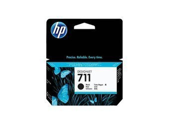 Tusz Oryginalny HP 711 DesignJet T120 T520 CZ133A Czarny