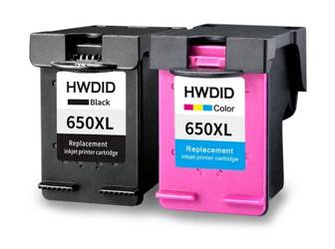 Zgodny Komplet Tuszy do HP 650 DeskJet Ink Advantage 2515 3515 1515 CZ101AE CMYK