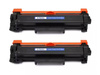 Zgodny Dwupak Tonerów do Brother HL-L2312D HL-L2352DW HL-L2372DN MFC-L2712DN DCP-L2512D TN-2421 TD-TN2421D