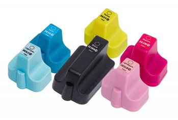 Zgodny Komplet Tuszy do HP 363XL Photosmart 3110 d6160 c8180 TD-Q7966EE CMYKLCLM