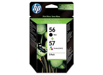 Komplet Tuszy Oryginalnych HP 56 + 57 DeskJet 450ci 5150 4105 4110 SA342AE