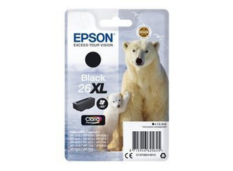 Tusz Oryginalny Epson T2621 Expression Home XP-510 XP-520 XP-600 XP-620 XP-700 XP-800 Czarny