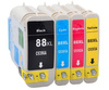 Zgodny Komplet Tuszy do HP 88XL OfficeJet pro K5400 K8600 L7590 TD-C939XAEK CMYK