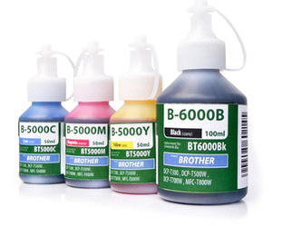 Zgodny Komplet Tuszy do Brother DCP-T300 T500W T700W BT6000 CMYK