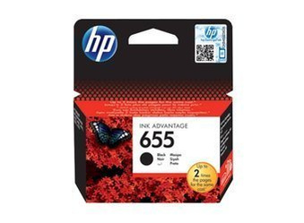 Tusz Oryginalny HP 655 DeskJet Ink Advantage 3525 5525 6525 CZ109AE Czarny
