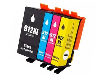 Zgodny Komplet Tuszy do HP 912XL OfficeJet Pro 8010 8025 8035 TD-3YL84AE