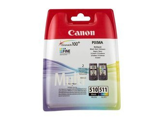 Komplet Tuszy Oryginalnych Canon PG-510 + CL-511 PIXMA iP2700 MP260 MX340 MP490 MX420 2970B010