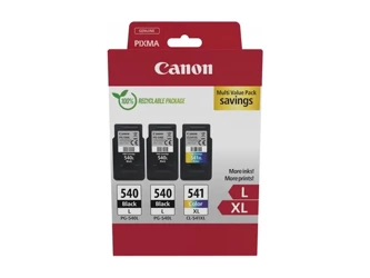 Komplet Tuszy Oryginalnych Canon 2x PG-540L + CL-541XL Pixma MG2150 MG3150 MX375 MX535 TS5150