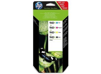 Komplet Tuszy Oryginalnych HP 940XL OfficeJet Pro 8000 8500 8500A C2N93AE