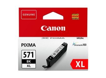 Tusz Oryginalny Canon CLI-571XL PIXMA MG5750 MG5751 MG6850 MG7750 TS5050 CLI-571BK XL Foto Czarny