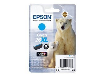 Tusz Oryginalny Epson T2632 Expression Home XP-510 XP-520 XP-600 XP-620 XP-700 XP-800 Niebieski