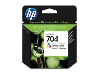 Tusz Oryginalny HP 704 Deskjet Ink Advantage 2000 2010 2060 2500 CN693AE Trójkolorowy