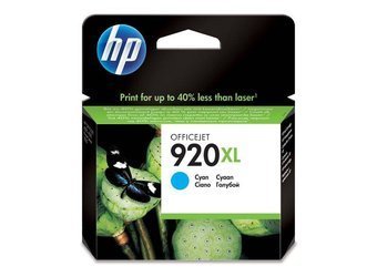 Tusz Oryginalny HP 920XL OfficeJet Pro 6000 6500 7000 7500 CD972AE Niebieski